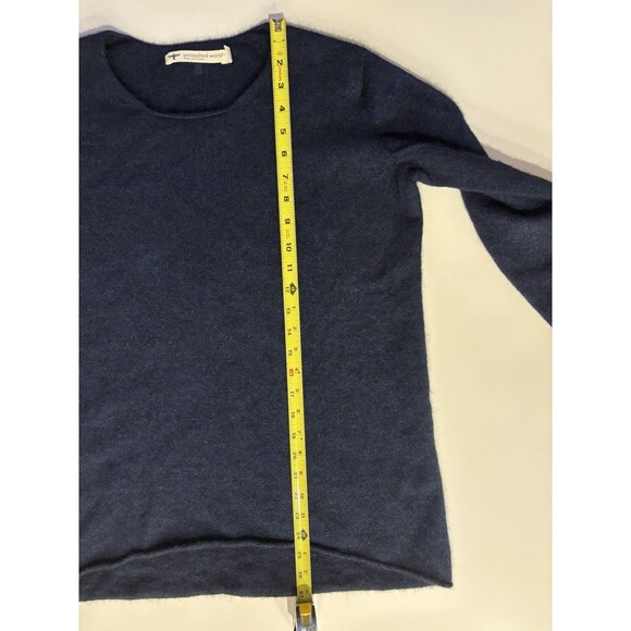 UNTOUCHED WORLD Womens Essential Sweater Zephyr Merino Wool Possum Silk - Picture 4 of 11